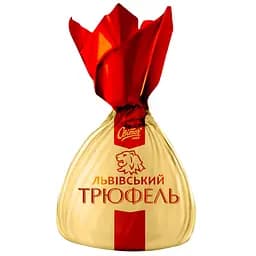 Уцінка.  Цукерки Світоч Львівський трюфель вагові 2 кг  - мініатюра 2