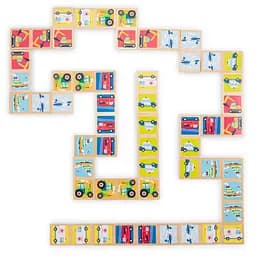 Дитяча гра New Classic Toys Доміно-транспорт (10836) - мініатюра 2