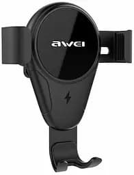 Автотримач AWEI CW3 Wireless Car Holder Black