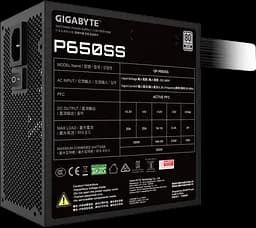 Блок живлення Gigabyte P650SS 650W 80+ Silver (GP-P650SS)