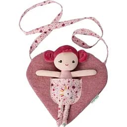 Дитяча сумочка Lilliputiens Серце з лялькою (83574)