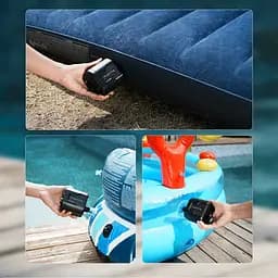 Портативний повітряний насос Flextail Evo Pump 3, 1000 л/хв, чорний - мініатюра 6