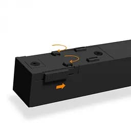 Світильник Videx LD460B 21W 60cm 4000K 48V Black (VL-TRMS-LD460B) - мініатюра 2