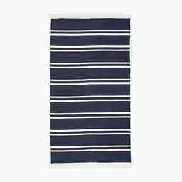 Ковер двухсторонний 80 х 150см Lotus Home - Infinity Stripe темно-синий (svt-2000022352086)