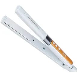 Випрямляч для волосся DSP-10022 керамічний 45 Вт Білий з помаранчевим
