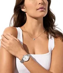  Жіночий подарунковий набір MICHAEL KORS MK4851SET 'Lauryn' (годинник + кольє + сережки) - мініатюра 5