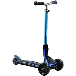 Самокат Best Scooter 69х19х38 см Черно-голубой 000231628