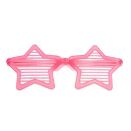 Окуляри карнавальні Offtop Зірки, рожевий (870182)