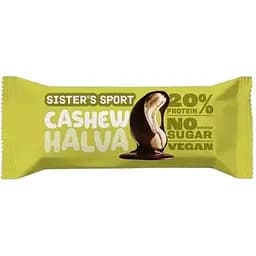 Протеїнова халва Sister's Sport Protein Halva, 40 грам - Кеш'ю