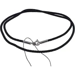 Ювелірний шовковий шнурок Ювелірне виробництво А. Долина з золотими вставками. 400001Б 40