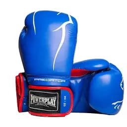 Рукавиці боксерські Power Play PP 3018, Blue - 14 унцій