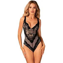 Боди Obsessive Olvidia M/L черный