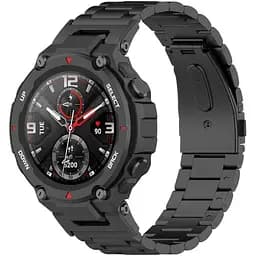 Металлический ремешок Primolux для смарт-часов Xiaomi Amazfit T-Rex (A1918/A1919)/Amazfit T-Rex Pro Black