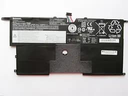 Акумулятор для ноутбука Lenovo ThinkPad X1 Carbon (3rd Gen) 00HW003, 3290 mAh (50Wh), 4cell, 15.2V, Li-ion, чорний