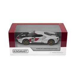 Металева інерційна легкова модель Ford GT Heritage Edition 5", відкриваються двері (В асортименті) - мініатюра 2