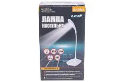 Лампа настільна LED гнучка стійка USB та батарейки Mastertool 94-0814 3Вт x 1 режим - мініатюра 5