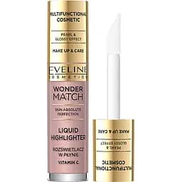 Рідкий хайлайтер Eveline Wonder Match з вітаміном С 01, 4.5 мл
