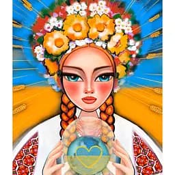 Алмазна мозаїка Santi Моя Україна, 60х70 см (954343)