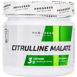 Аминокислота Progress Nutrition Citrulline Malate Голубая малина 250 г