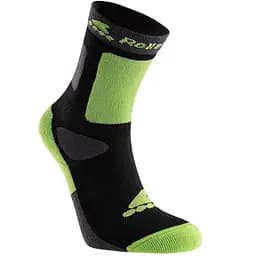 Термоноски детские Rollerblade Kids 31-34 Чорний-Зелений