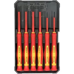 Набір викруток Yato прецизійних діелектричних ізольованих до 1000 V 6 шт. (YT-28283)