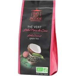 Чай зелений The La Pagode Litchi Coconut органічний 100 г