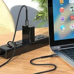 Кабель Hoco Type-C to Type-C Especial PD charging data cable X71 1 м 60W чорний - мініатюра 2