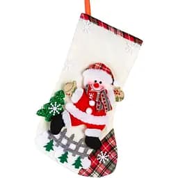 Сапожок для подарков МВМ My Home 30х20 см белый (DH-NY-13 WHITE)