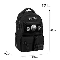 Рюкзак для старшої школи Kite Education teens 2587M HP Чорний (HP26-2587M) - мініатюра 3