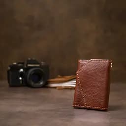Шкіряна ключниця GRANDE PELLE 7х10х1.5 см acs0018666 - мініатюра 7