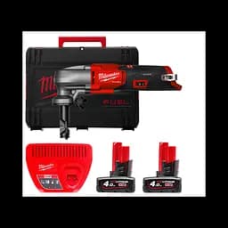Ножиці висічні по металу акумуляторні безщіткові MILWAUKEE, M12 FNB16-402X (зарядний пристрій С12 С, 2 акумулятори М12 В4 4Аг, п