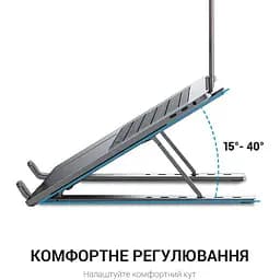 Подставка для ноутбука OfficePro LS320S Silver (LS320S) - мініатюра 4