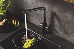 Змішувач для кухні з підключенням питної води Grohe Blue Pure Minta 30590KF0 Чорний матовий - мініатюра 6
