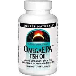 Жирні кислоти Source Naturals Omega EPA Fish Oil 1000 mg, 100 капсул