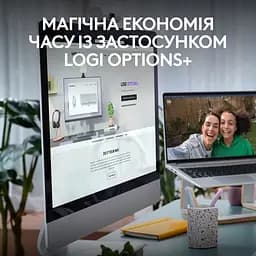 Комплект (клавіатура, миша) бездротовий Logitech Signature Slim Combo MK950 OffWhite (920-012491) - мініатюра 5