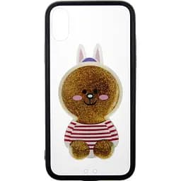 Чохол-накладка Toto TPU Сartoon Network Case IPhone X Animation Hare Black