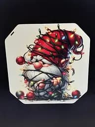 Подарункова коробка квадратна (ХДФ) 19x19x10 см. №43