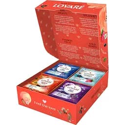 Чай чорний Lovare Assorted 4 види 64 г (32 шт. х 2 г) (881157) - мініатюра 2