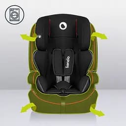 Автокрісло Lionelo Nico 9-36 кг Black Red - мініатюра 3