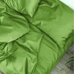 Комплект постільної білизни MirSon Satin Light Pro 10-013 Lettuce 143х210 см салатовий (2200010175073) - мініатюра 2