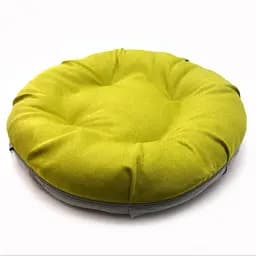 Лежак Zoo-hunt пончик круглий для собак та котів Магнус салатовий №3 90х14 см