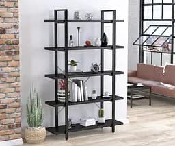 Стелаж Сінгл-5-120 Loft Design (Горіх Модена)