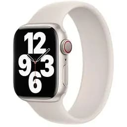 Силіконовий ремінець CasePro Solo Loop Starlight Size М для Apple Watch 42mm/41mm/40mm/38mm