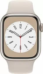 Смарт-годинник Apple Watch Series 8 45mm Starlight Aluminum Case with Starlight Sport Band [MNP23UL/A] [72508] - мініатюра 2