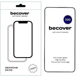 Захисне скло BeCover для Samsung Galaxy S25 SM-S931 10D Black (712721)