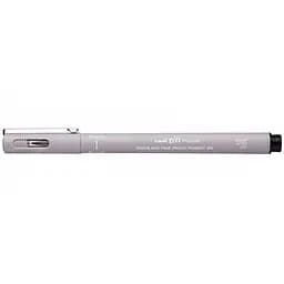Лайнер-пензель Uni Pin Brush Fine Line світло-сірий 2 мм (PINBR-200(S) LIGHT GREY) - мініатюра 2