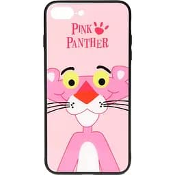 Чехол-накладка Toto Cartoon Print Glass Case Apple iPhone 7 Plus/8 Plus Pink Panther