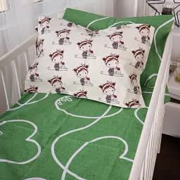 Простирадло на резинці MirSon Kids Time 20-0031 Ladybug 60х120 см (2200009638459)