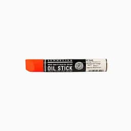 Фарба олійна у формі пастелі Sennelier Oil Stick, 38 мл, S3, Неоновий помаранчевий (Neon Orange)