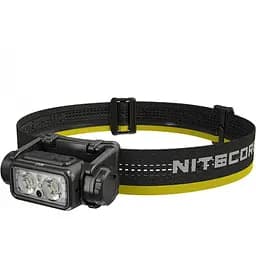 Фонарь налобный Nitecore NU45 Белый + Красный LED 1700 люмен 11 режимов 1x18650 USB-C датчик (1088-6-1536)